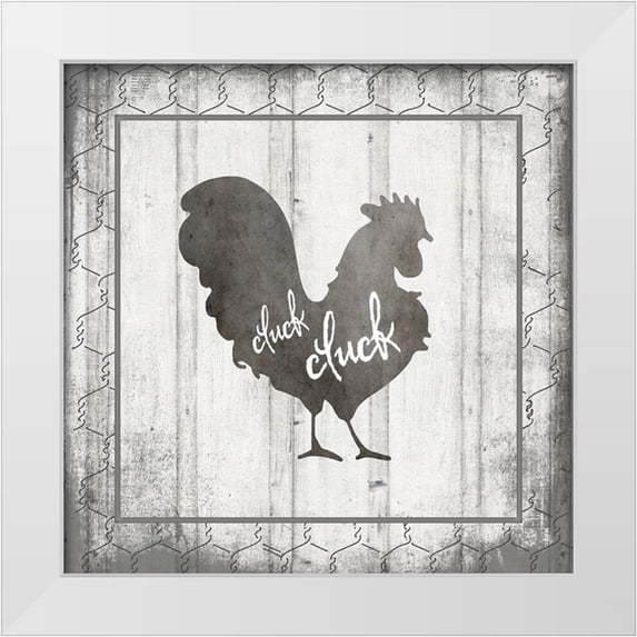 LightBoxJournal 20x20 White Modern Wood Framed Museum Art Print Titled - MyFarmMyWay V5 5