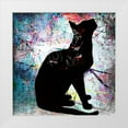 thumbnail image 1 of LightBoxJournal 20x20 White Modern Wood Framed Museum Art Print Titled - Playful Kitty 6, 1 of 4