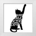 thumbnail image 1 of LightBoxJournal 20x20 White Modern Wood Framed Museum Art Print Titled - RescueCat 02, 1 of 4