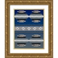 thumbnail image 1 of LightBoxJournal 25x32 Gold Ornate Wood Framed with Double Matting Museum Art Print Titled - Aztec Seasons A3, 1 of 4