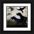 thumbnail image 1 of LightBoxJournal 26x26 Black Ornate Wood Framed with Double Matting Museum Art Print Titled - Classic Pointer 06, 1 of 4