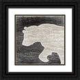 thumbnail image 1 of LightBoxJournal 26x26 Black Ornate Wood Framed with Double Matting Museum Art Print Titled - Good Night Moose V1 4, 1 of 4