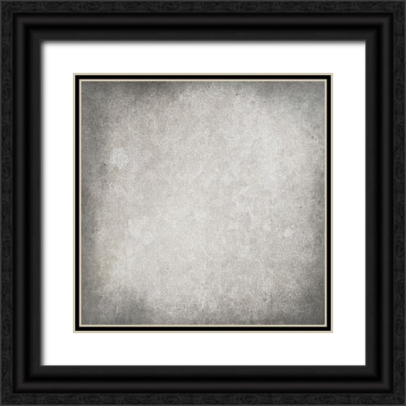 LightBoxJournal 26x26 Black Ornate Wood Framed with Double Matting Museum Art Print Titled - GypsyHorse CollectionSurfacePattern V1 6