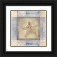 thumbnail image 1 of LightBoxJournal 26x26 Black Ornate Wood Framed with Double Matting Museum Art Print Titled - White Sea Bumpy Star, 1 of 4