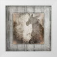 thumbnail image 1 of LightBoxJournal 26x26 White Modern Wood Framed Museum Art Print Titled - GypsyHorse Collection V2 10, 1 of 4