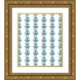 thumbnail image 1 of LightBoxJournal 26x30 Gold Ornate Wood Framed with Double Matting Museum Art Print Titled - YogaPattern, 1 of 4