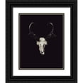 thumbnail image 1 of LightBoxJournal 26x32 Black Ornate Wood Framed with Double Matting Museum Art Print Titled - The Rustic Antler 05, 1 of 4