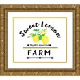 thumbnail image 1 of LightBoxJournal 30x26 Gold Ornate Wood Framed with Double Matting Museum Art Print Titled - Just Lemons 1, 1 of 4