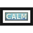 thumbnail image 1 of LightBoxJournal 32x13 Black Ornate Wood Framed with Double Matting Museum Art Print Titled - Gypsy Sea Sign V2 5, 1 of 4