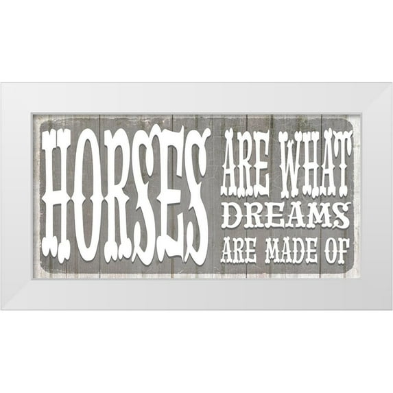 LightBoxJournal 32x18 White Modern Wood Framed Museum Art Print Titled - GypsyHorse CollectionSurfacePattern V4 13