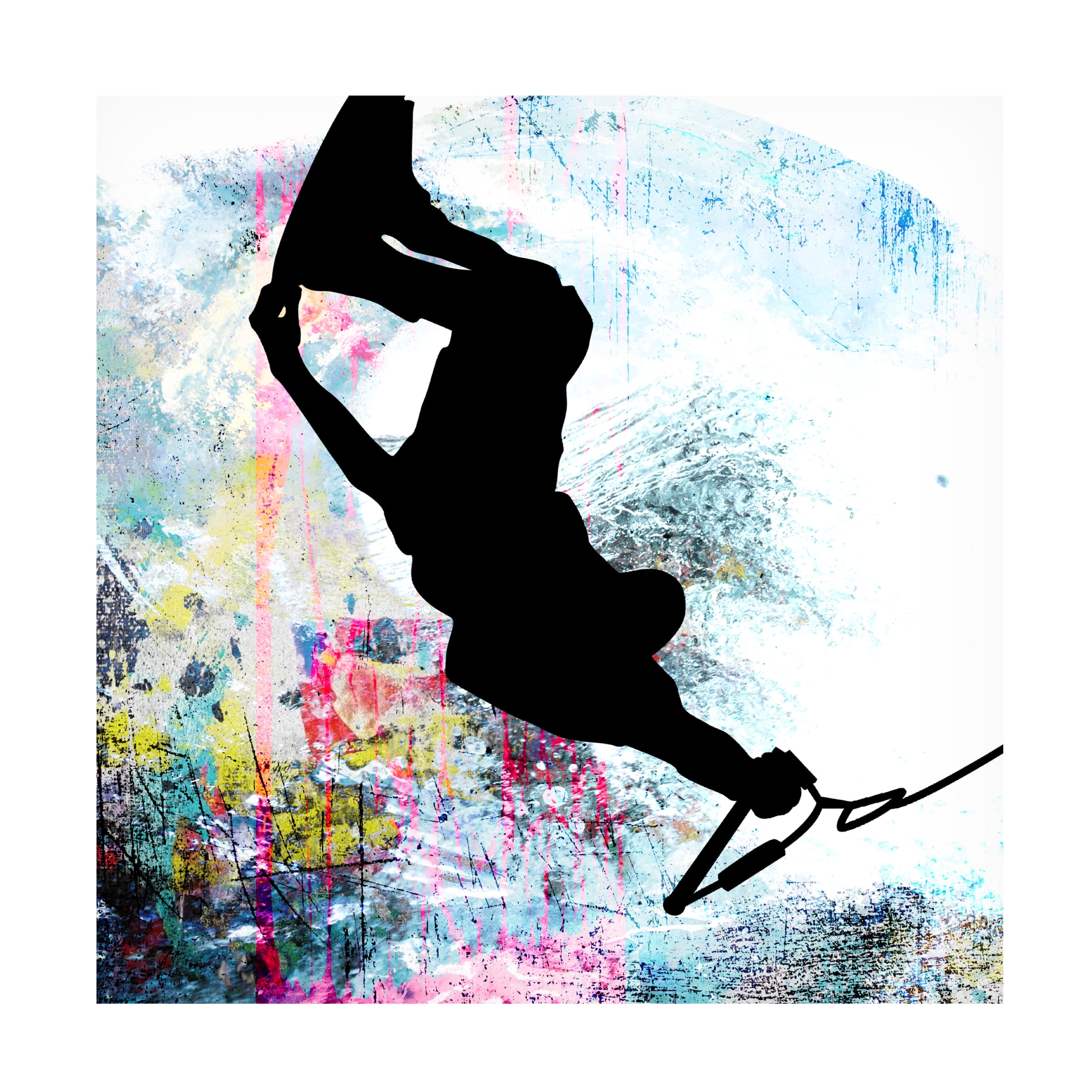 LightBoxJournal 'Extreme Wakeboard 3' Canvas Art