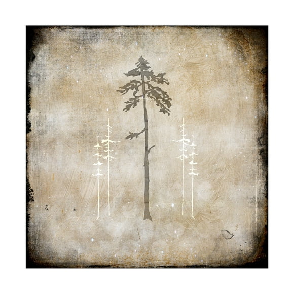 LightBoxJournal 'Moose Lodge 2 - Lodge Pole' Canvas Art