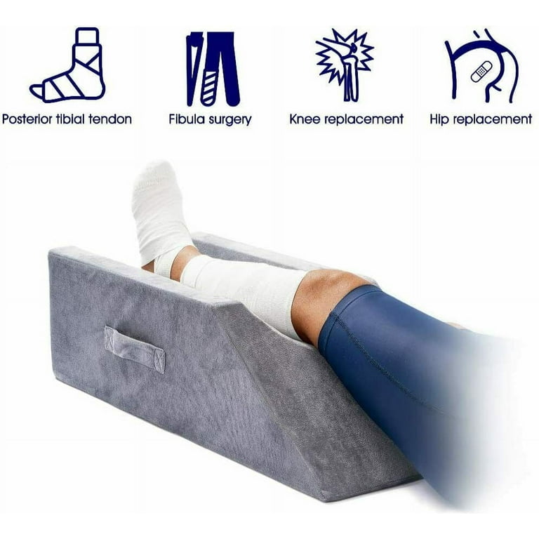 Procare Foam Leg Elevator/Support And Elevation Pillow For Surgery