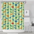 thumbnail image 1 of LightGreen Multicolor Dinosaurs Shower Curtain 84"x72" ,Bathroom Decorative Shower Curtains Set with 12 Hooks,Modern Waterproof Washable Shower Curtain, 1 of 6