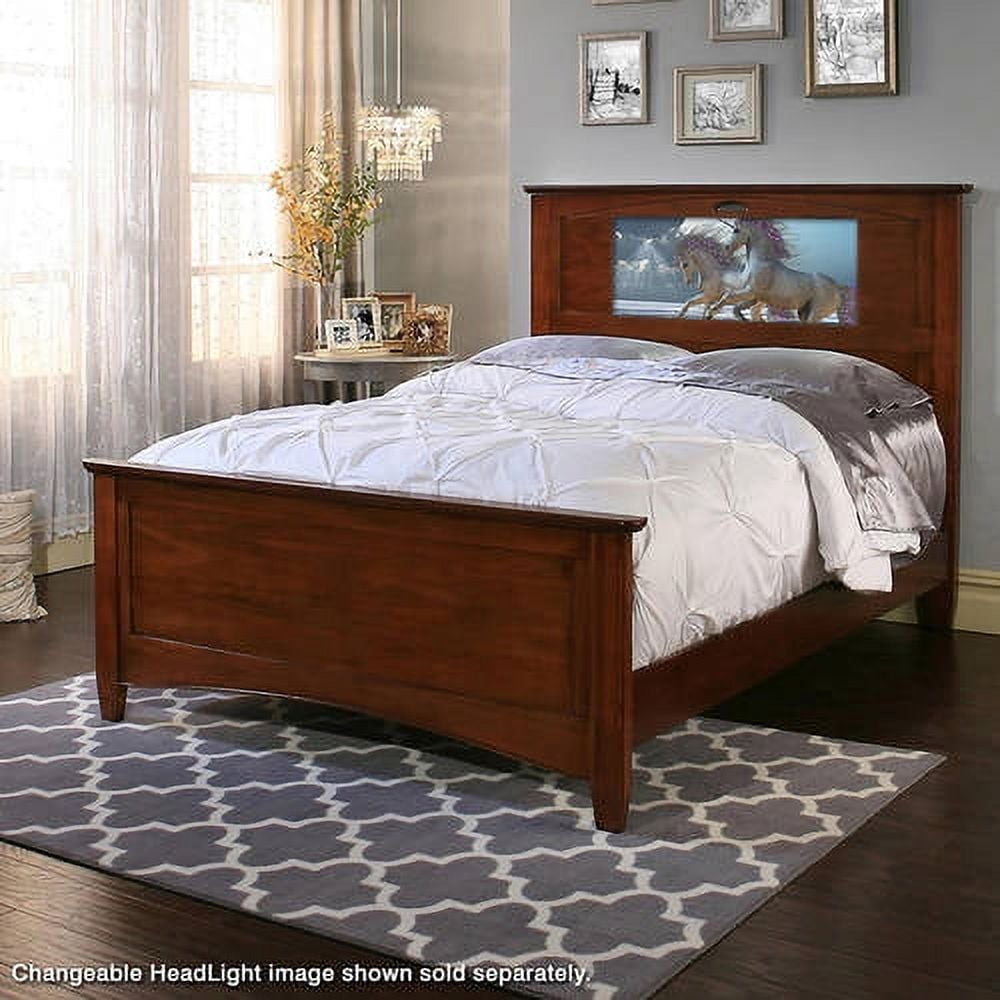 LightHeaded Beds Canterbury Full Bed, Chestnut