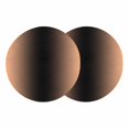 thumbnail image 1 of LightSalmon Black Ombre Round 15 Inch Placemats Set of 2, Modern Gradient Abstract Art HeatResistant Non Slip Place Mats for Dining Table, Wipeable Braided Kitchen Table Mats for Housewarming, 1 of 9