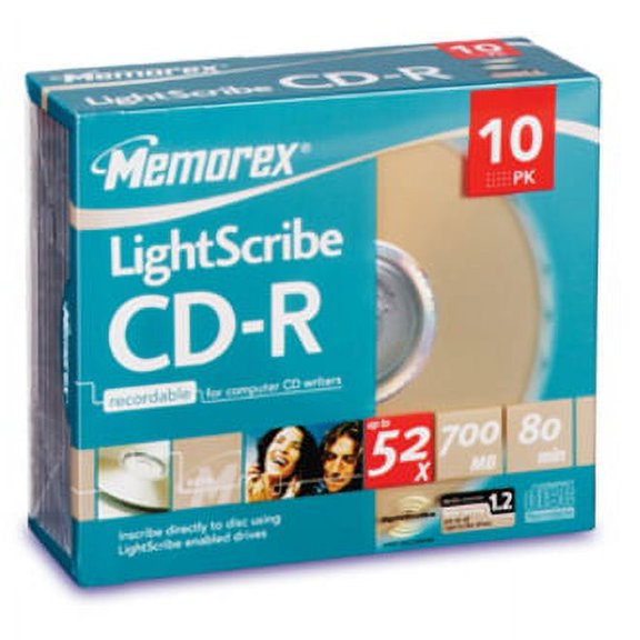 LightScribe 52x CD-R Media