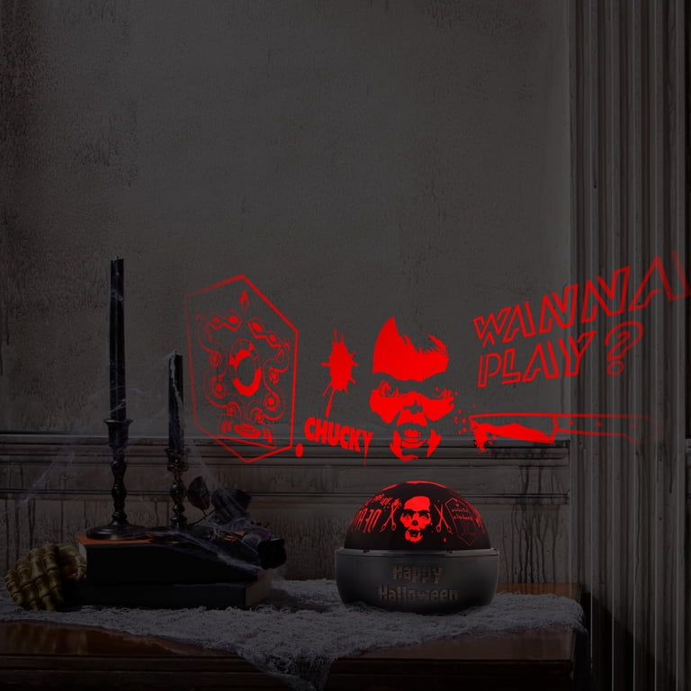 LightShow Chucky Halloween ShadowLight Projection - Walmart.com