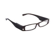 LightSpecs LightPipe Reading Glasses with LED Lights, Upper Talarik +1.00 Power
