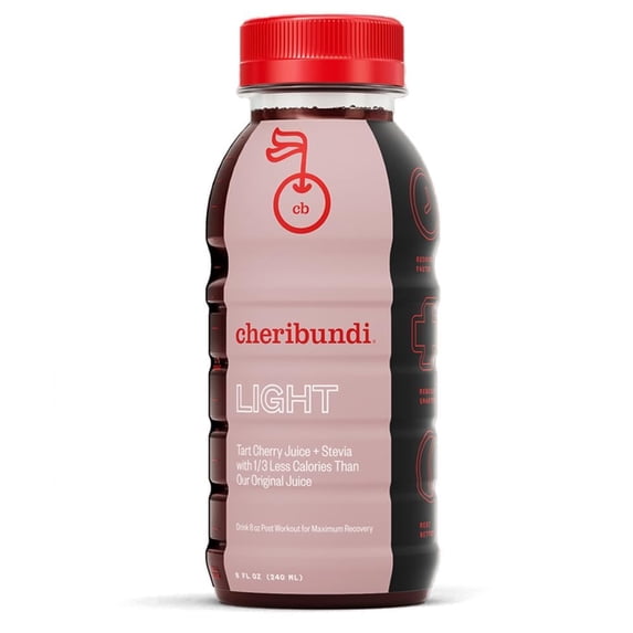 Light Tart Cherry Juice Bottle 8oz 12ct