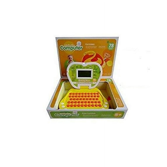 Lightahead® Learning Machine Toy Portable Multi-Function Intellective Computer Featuring 78 Activities and Games - Intelligent Learning Machine Educational Toy (Yellow)