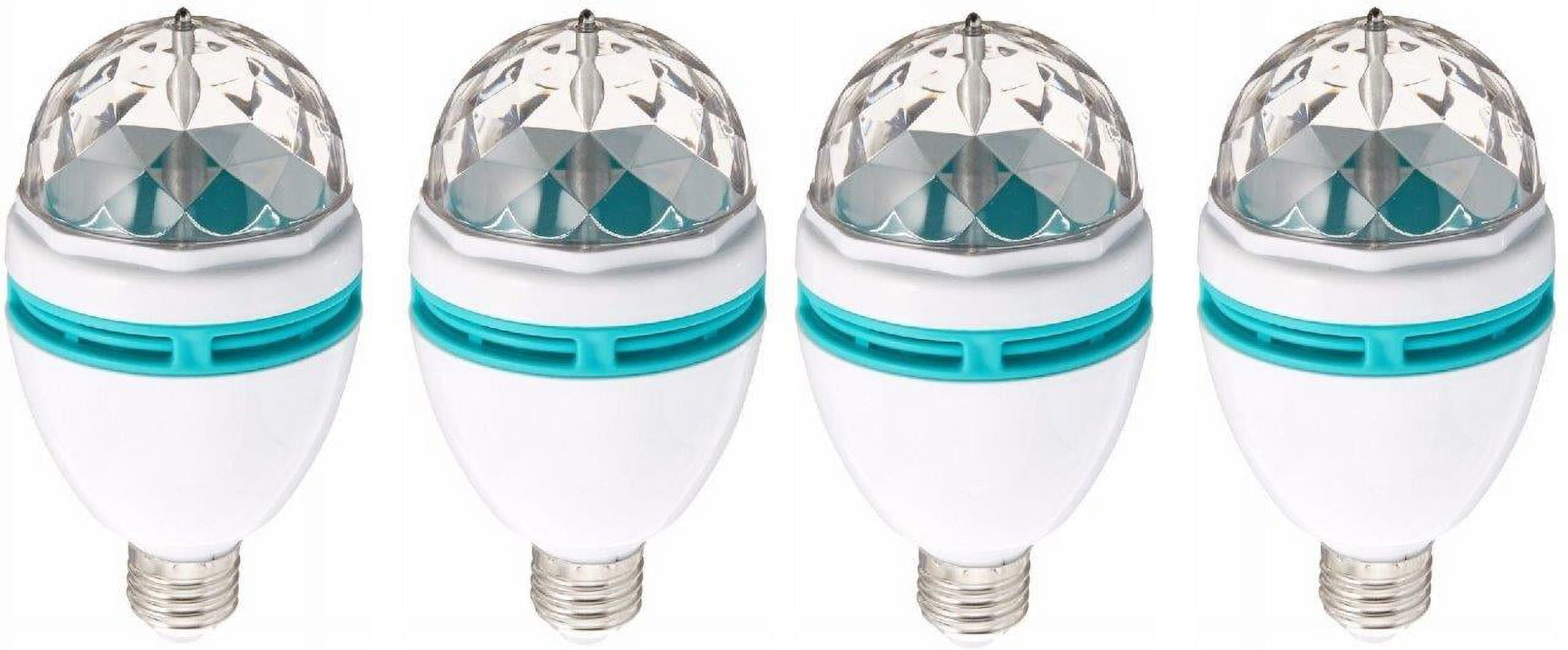 Lightahead LA005 Rotating LED Strobe Bulb Multi changing Color Crystal