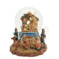 thumbnail image 1 of Lightahead PolyResin Nativity Scene Musical Water Snow Ball playing tune and Rotating Table Top Decoration (80mm), 1 of 1