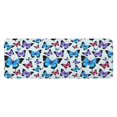 thumbnail image 1 of Lightblue Butterfly Pattern Kitchen Rug Mat,Kitchen Runner Rugs Non Skid Washable,Decorative Kitchen Floor Mats for Kitchen,Sink,Laundry,17"x47.2", 1 of 7