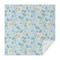 thumbnail image 1 of Lightblue Daisy Flower Small Flowers Pattern Square Tablecloth,Waterproof Square Table Cover,Wipeable Spillproof Washable Table Cover for Home Kitchen Party Decor 42"X42"(107x107cm), 1 of 6
