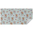 thumbnail image 1 of Lightblue Highland Cow Flower Bucket Pattern Rectangle Tablecloth 60"x120",Waterproof Polyester Rectangle Table Cloth, Wipeable Spillproof Polyester Tablecloth for Dining, Camping, Indoor and Outdoor, 1 of 6