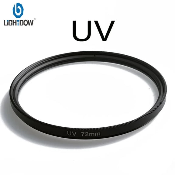 Lightdow UV Lens Filter 49MM 52MM 55MM 58MM 62MM 67MM 72MM 77mm Compatible with Cannon Nikon Pentax Camera Lens
