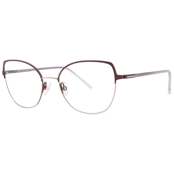 Lightec Morel Omicron 48 30251L PP08 Women's Dark Plum Eyeglasses