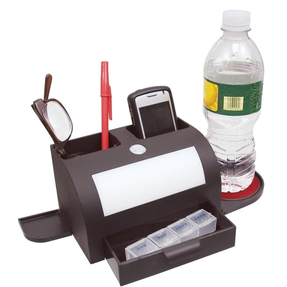 Lighted Bedside Organizer