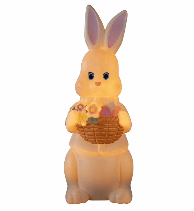 Blow Mold Easter Bunny