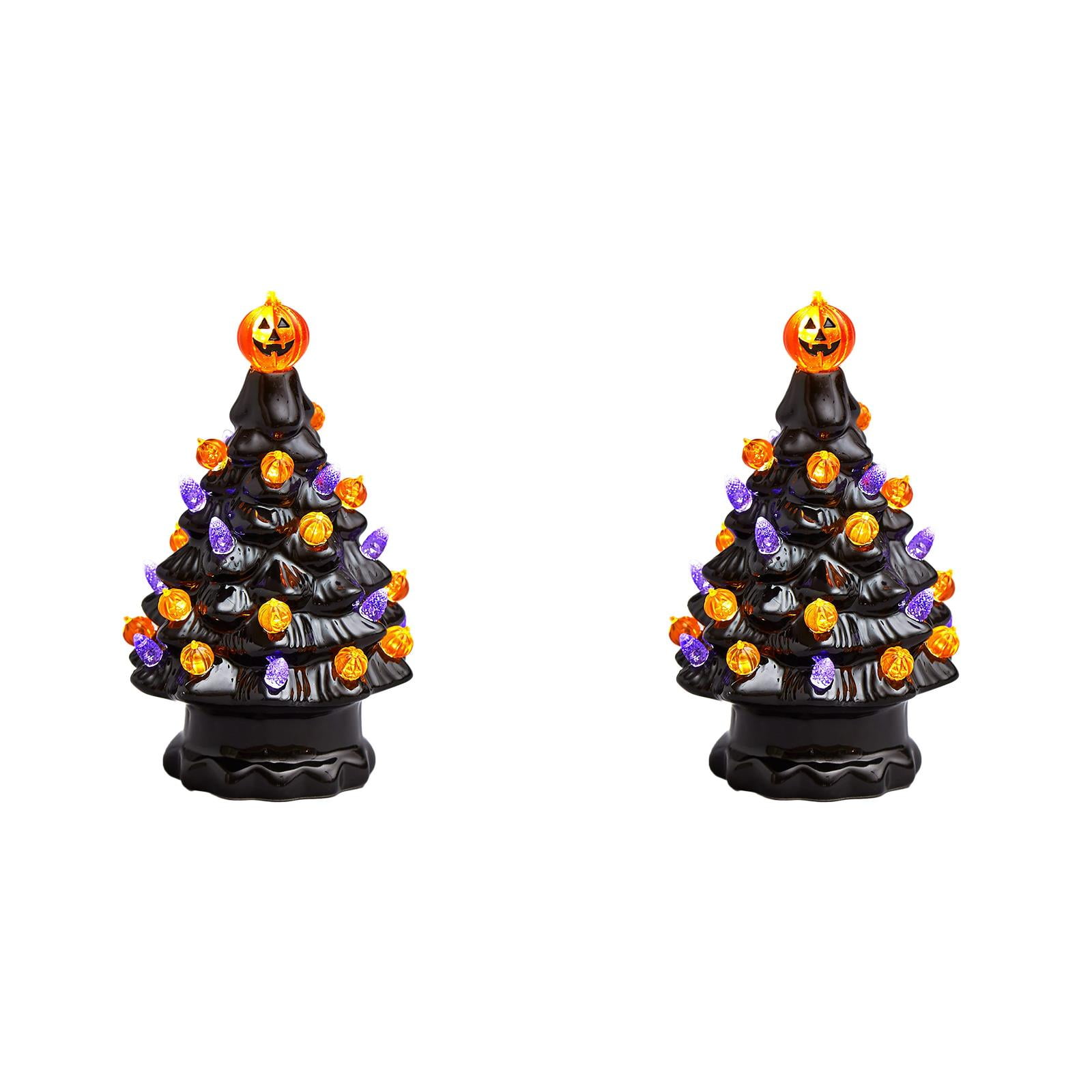 Ceramic Lighted Table Top Tree