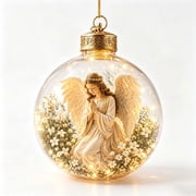 Lighted Christmas Decorations, Indoor Religious Christmas Ornaments, Hanging Christmas Tree Decor
