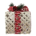 thumbnail image 1 of Lighted Christmas Gift Boxes Decorations,3PCS Pre-Lit LED Light Up Ornament Set with Snowflake Design,Battery Operated Indoor Outdoor Use for Home,Yard,Party,Xmas Tree,and Lawn Festive Holiday Decor, 1 of 6