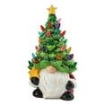 thumbnail image 1 of Lighted Christmas Decorations, 9 Inch Old Man Ceramic Christmas Tree, Small Mini Prelit Xmas Holiday Decor, for Tabletop Home Room Table Fireplace Office(Green), 1 of 6