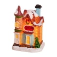thumbnail image 1 of Lighted Christmas Village House Resin Snow Scene, Warm Glow Festive Tabletop Decor for Shelf Mantel A, 1 of 3