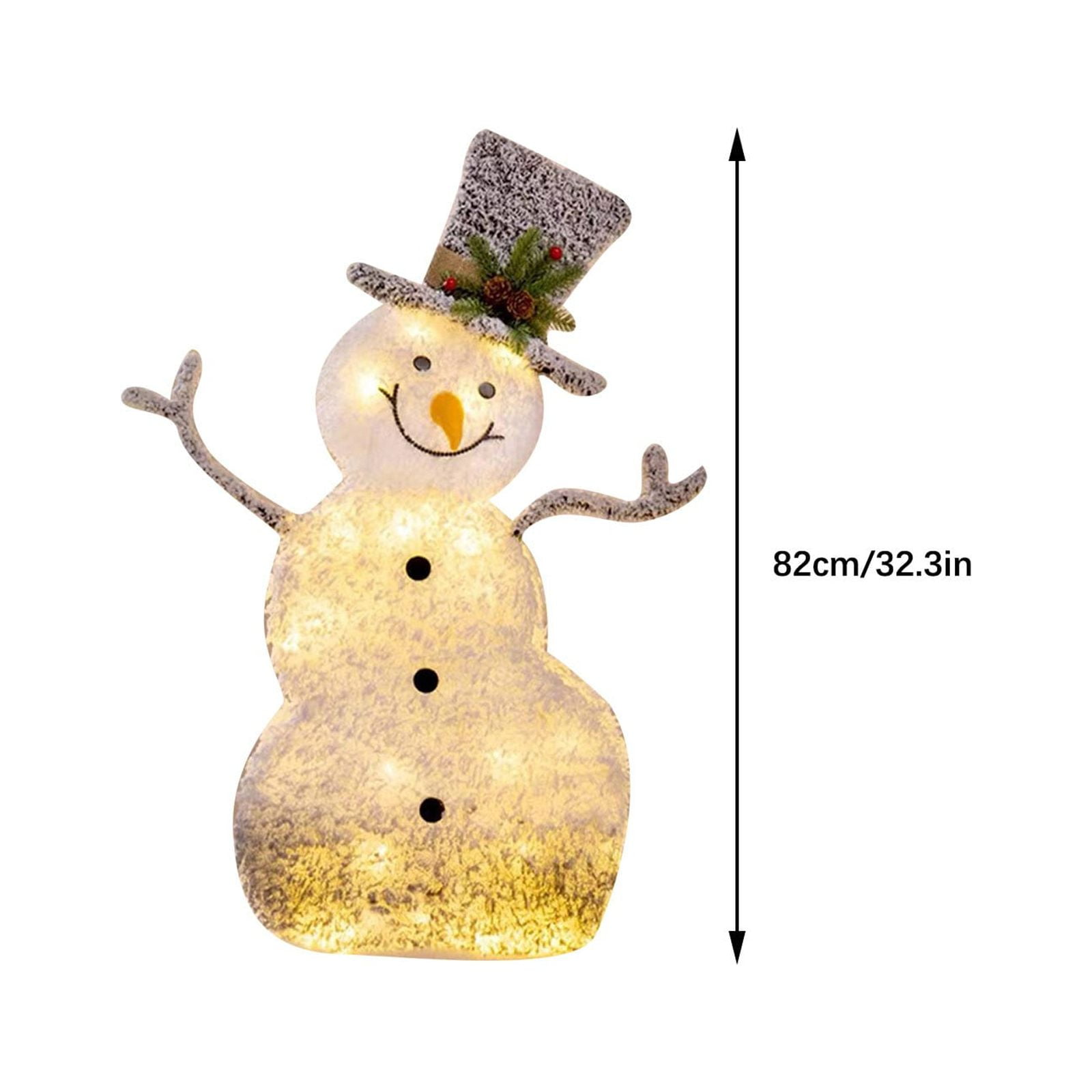 Lighted Christmas Window Decorations, Light up Xmas Window Lights