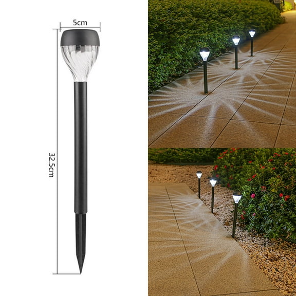 Lighted Courtyard Garden Decorative Lights, IP44 Waterproof, Long Lighting Time, Intelligent Light Control, Solar Powered, Outdoor Landscape Lighting, Easy Installation