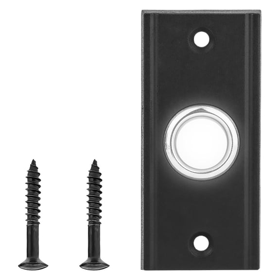 Lighted Doorbell Push Button, Round Doorbell Push Button Replacement