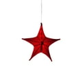 thumbnail image 1 of Evergreen Lighted Fabric Star, Small, Red, 1 of 8
