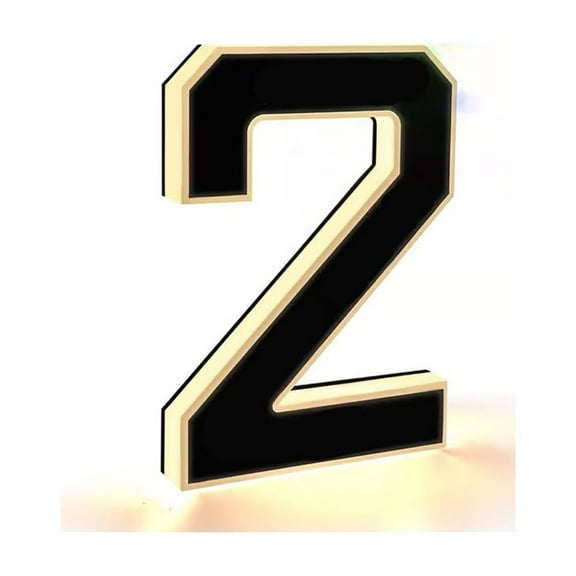 Lighted House Numbers for Outside, 2026 New Waterproof Illuminated Address Numbers Sign, Modern LED Light up Backlit House Number for Home, Garage, Shop
