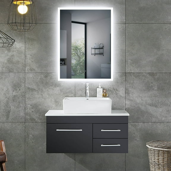 Lighted Impressions Aster LED Bathroom Wall Mirror