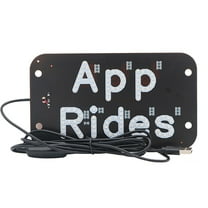 Lighted LED Sign For USB Plug LED Light Sign For Car Windshield Taxi Sign Light Windshield Sticker Cab Indicator Light