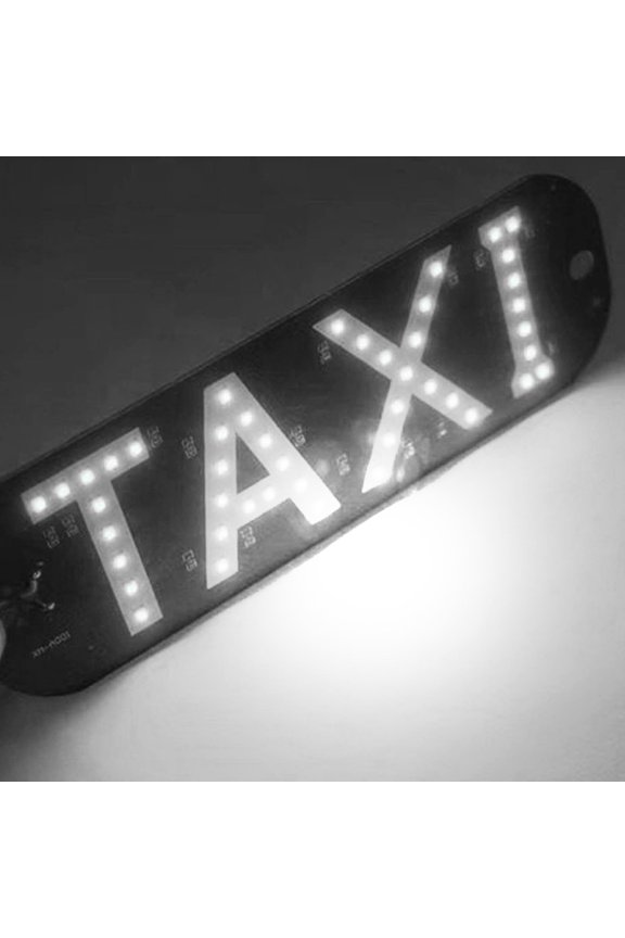 Lighted LED Sign For USB Plug LED Light Sign For Car Windshield Taxi Sign Light Windshield Sticker Cab Indicator Light Taxi (Use The Heating Interface For Power Supply) 9012 H9 Headlight Bulb 2012 5