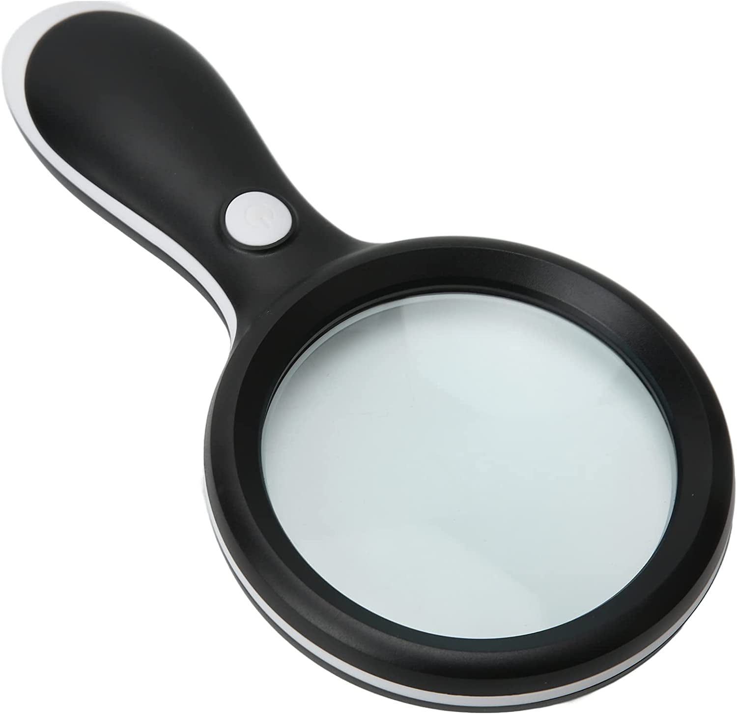 Lighted Magnifying Glass, Impact Resistant Handheld Illuminated
