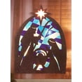 thumbnail image 1 of Lighted Nativity Scene Christmas Window Decoration, 1 of 3