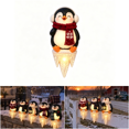 thumbnail image 1 of Lighted Penguin Icicle Holiday Decoration, Christmas Penguin Window Ledge Accent with Festive Glowing Winter Display, Indoor Decor for Home Mantel Shelf Party (penguin-D-1pc), 1 of 7